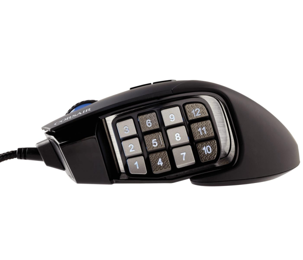 Corsair Scimitar PRO (RGB, czarna) - 343845 - zdjęcie 3